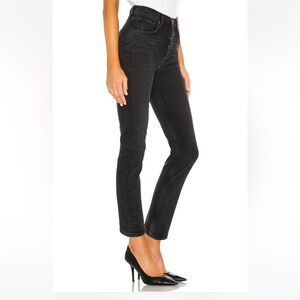 Agolde Riley High Rise Straight Jeans
